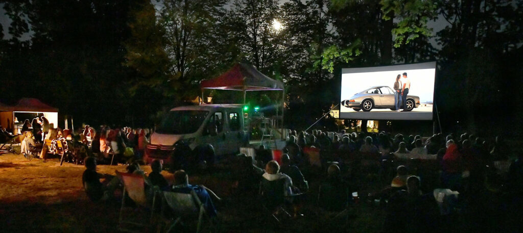 Letní Kino Kamenice – promítání v parku F. Preidla