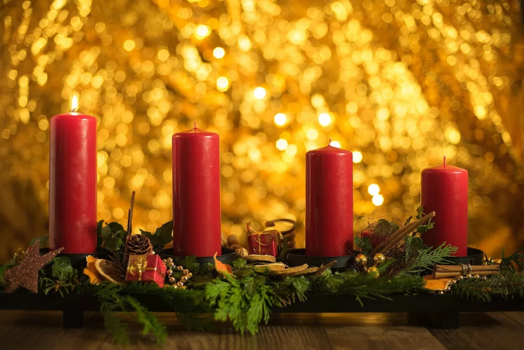 1. adventní neděle - svíce