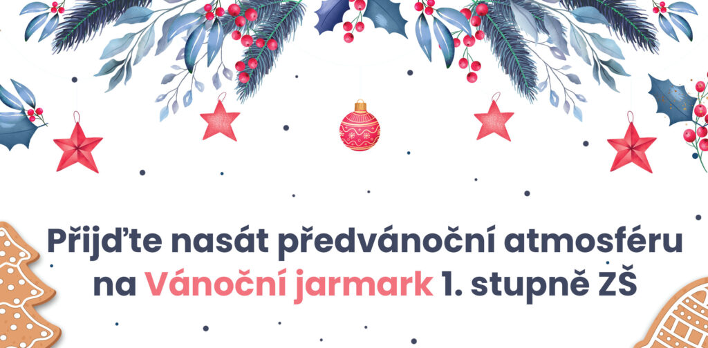 Obrázek k vánočnímu jarmarku ZŠ
