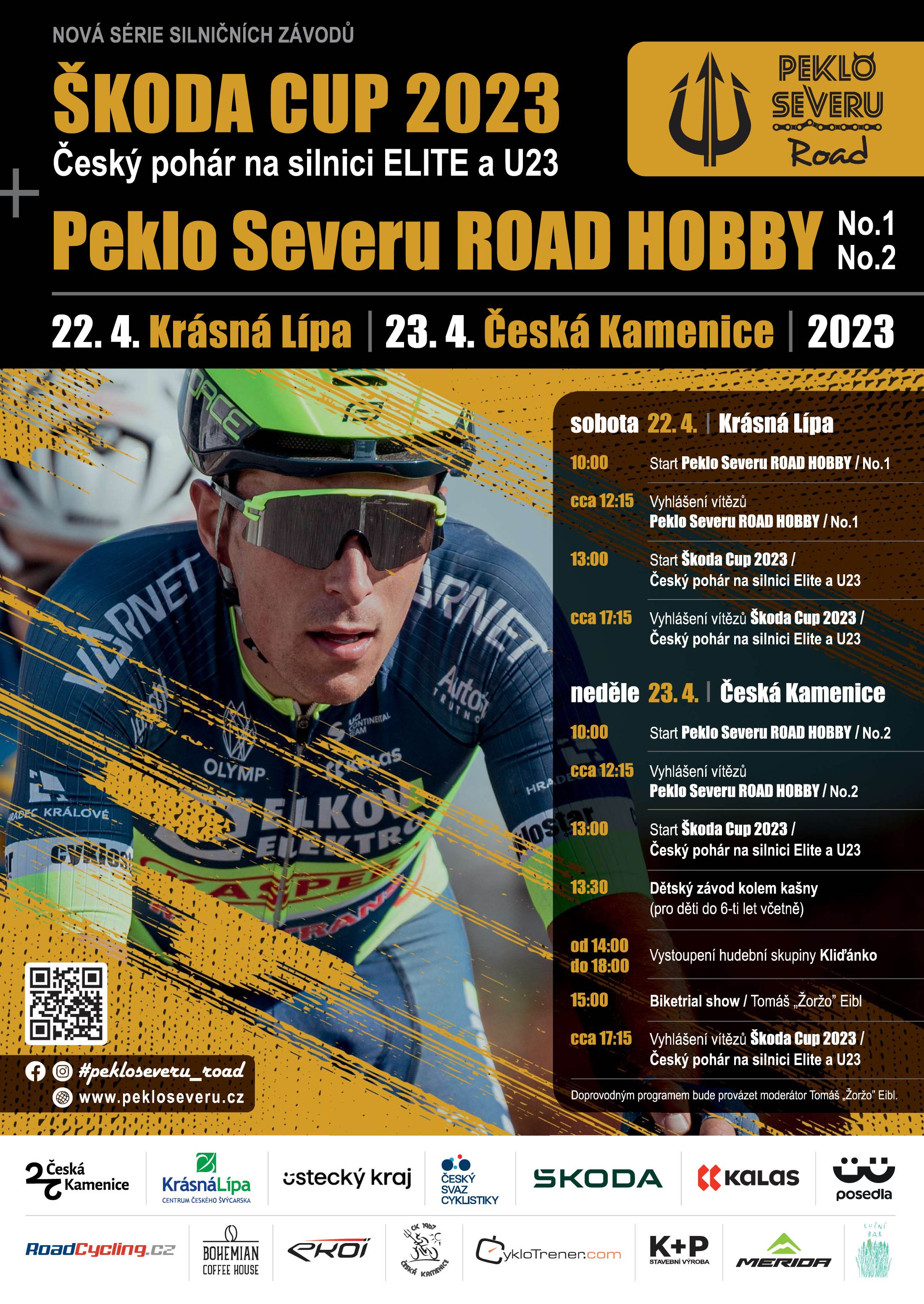 Peklo Severu Road 2023 - plakát