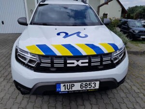 Dacia Duster Městské policie Česká Kamenice