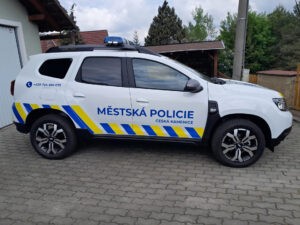 Dacia Duster Městské policie Česká Kamenice