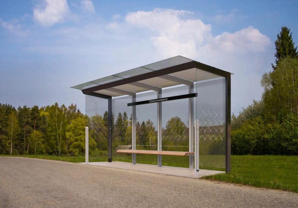 Vzor - autobusová zastávka