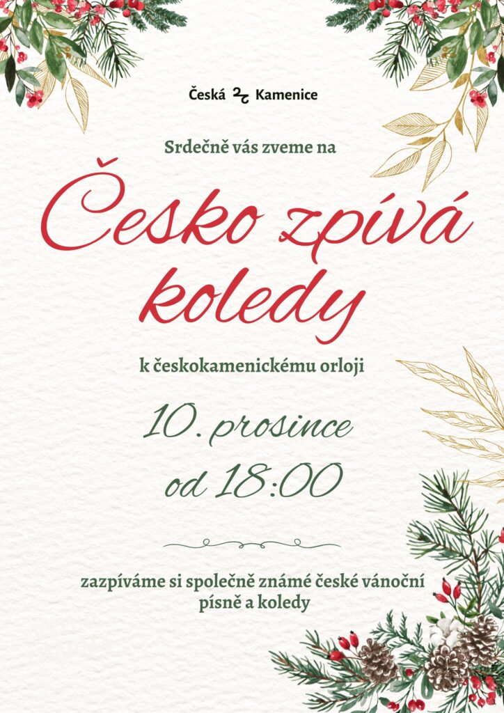 Česko zpívá kledy - plakát