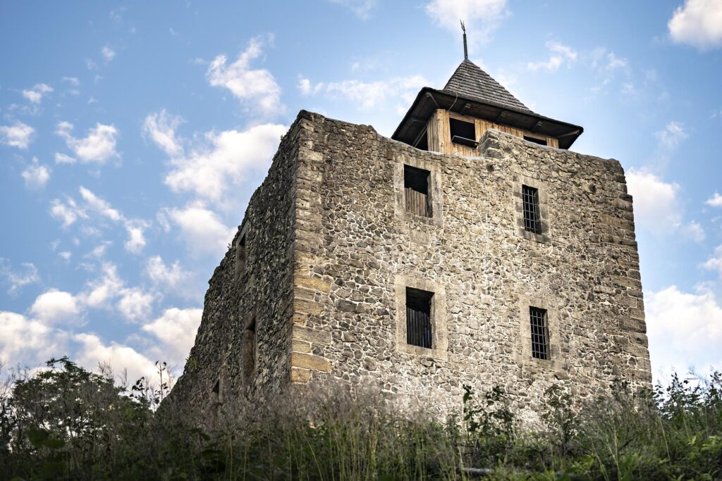 Hrad Kamenice na Zámeckém vrchu