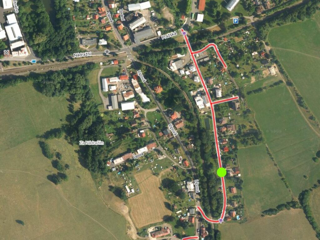 Uzavírka ul. Jateční 4. 5. 2026