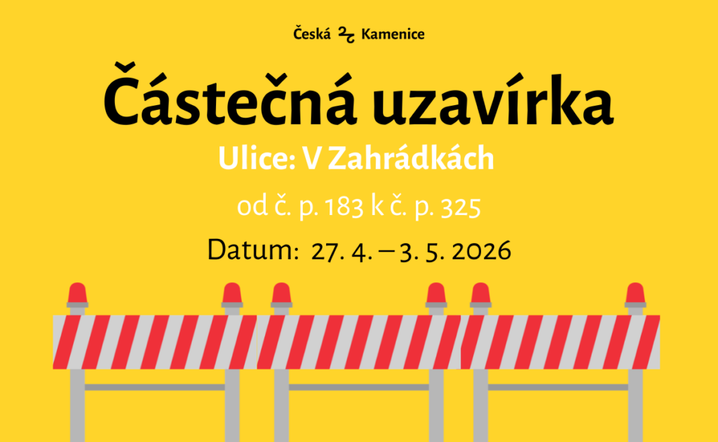 částečná uzavírka