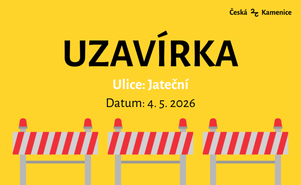 Uzavírka ulice Jateční