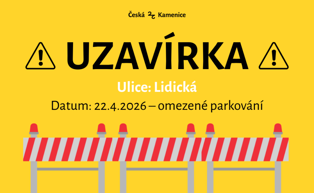 dopravní omezení v ulici LIdická
