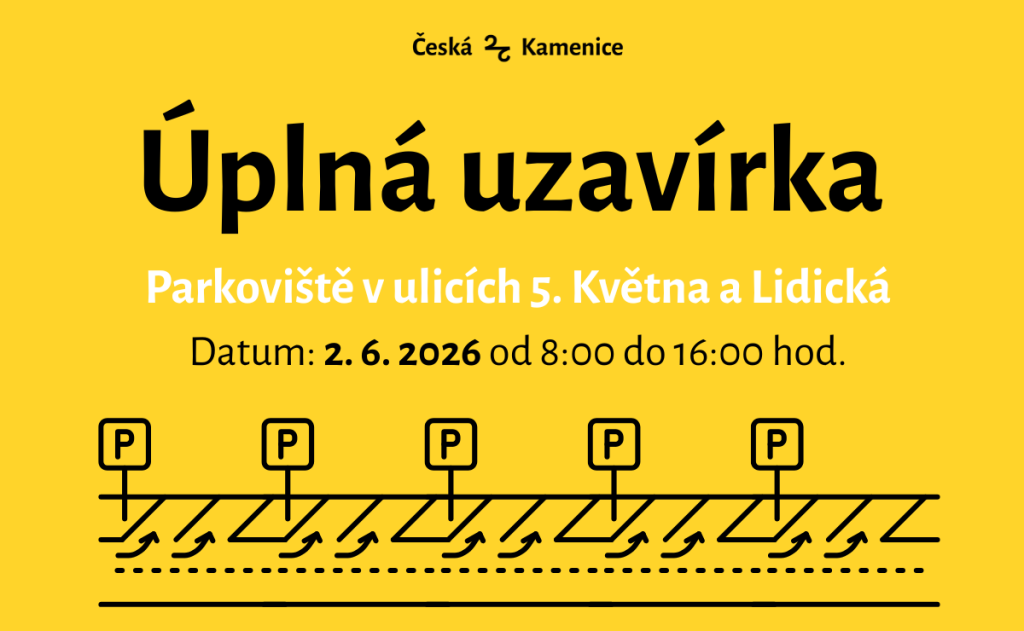 uzavírka parkoviště
