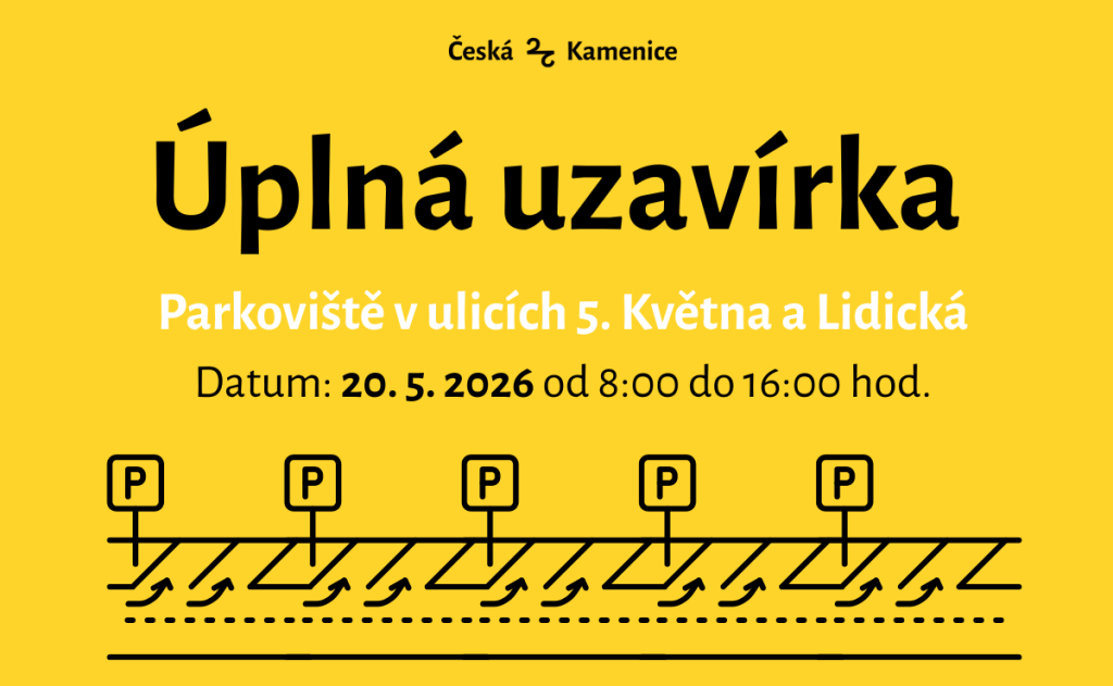 uzavírka parkoviště