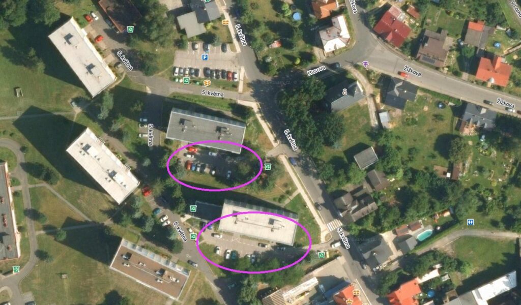 Omezení parkování 5. Května