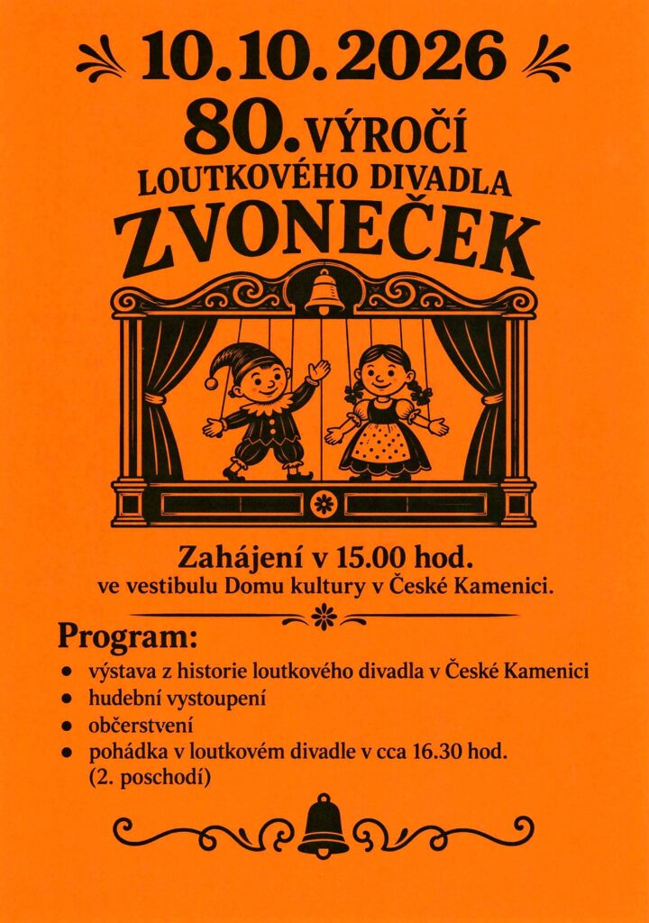 80. Narozeniny loutkového divadla Zvoneček